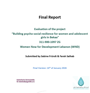  Women Now Psychosocial Evaluation, 2026 